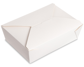 Snack Box, White, 51oz