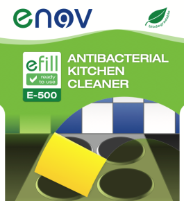 eFill E-500 RTU Label for Trigger Bottle