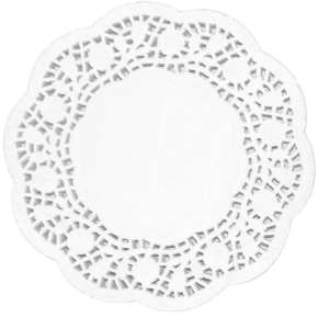 Paper Doilies, Round, 10cm (Pack of 250)