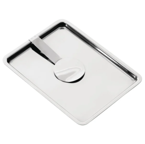 Tip Tray, Stainless Steel, with Clip