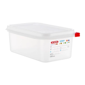 Food Storage Container, 1/4 Gastro,  2.8L (Pack of 4)