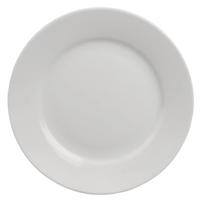 Plate, Wide Rim, Olympia, 9''