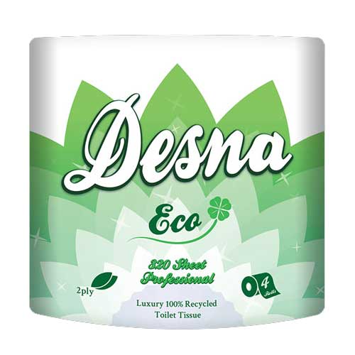 Toilet Roll, 2 Ply, Desna, Eco 320 (36)