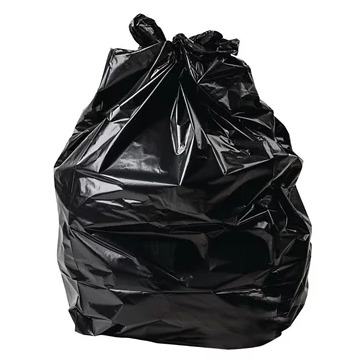 Refuse Sack, Light Duty, Black, 90L [008997] (200)